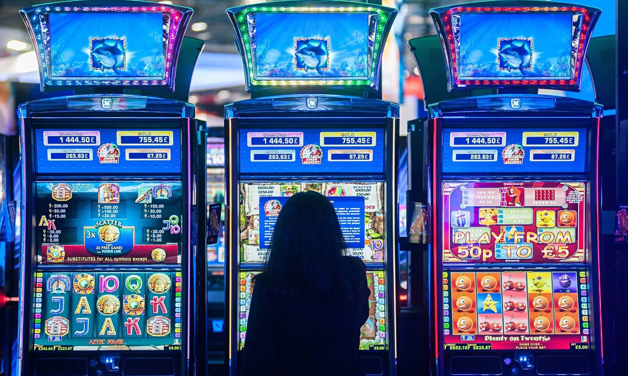 Slot machine de casino bitcoin online